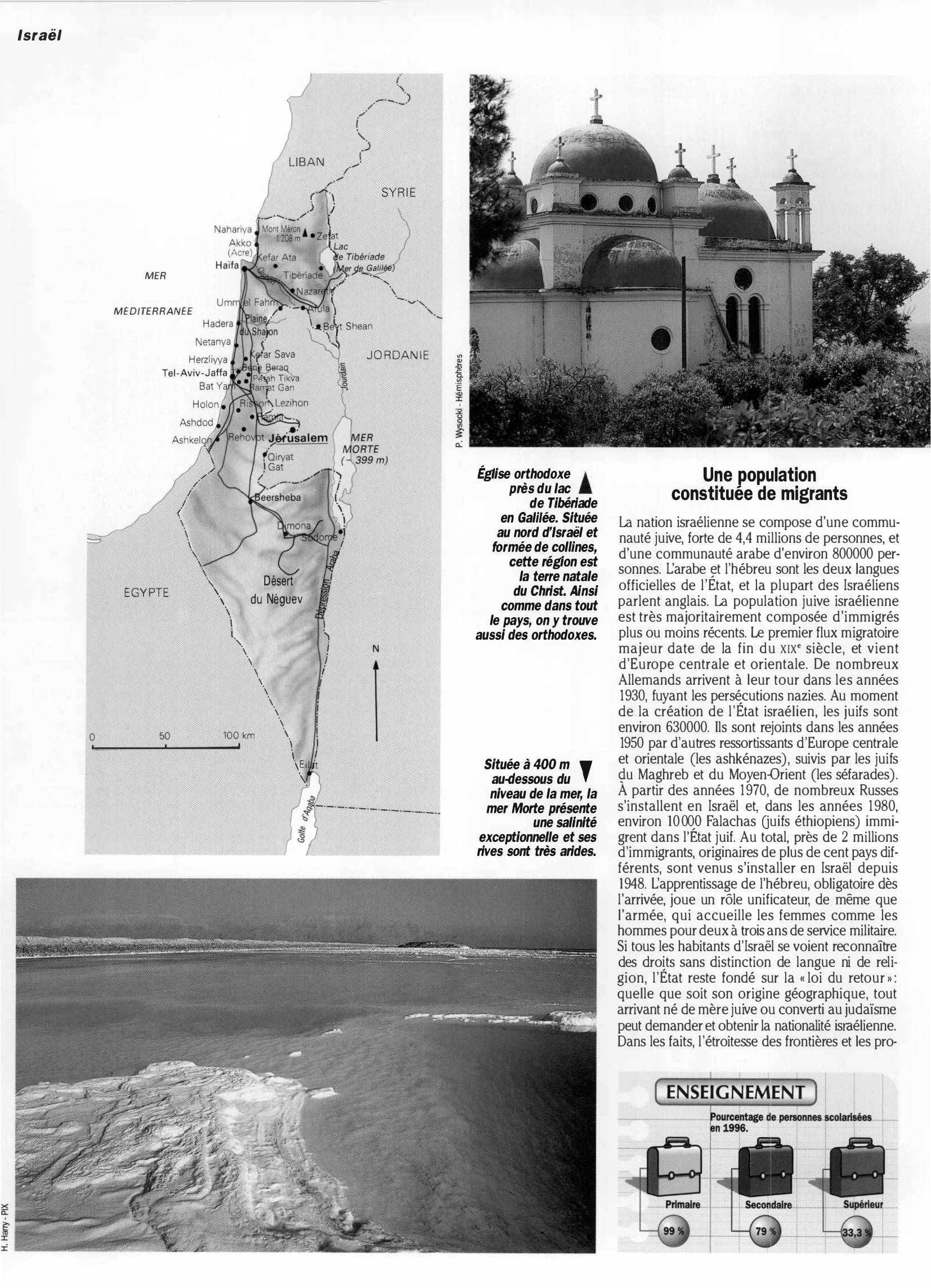 Prévisualisation du document Géographie d'ISRAËL