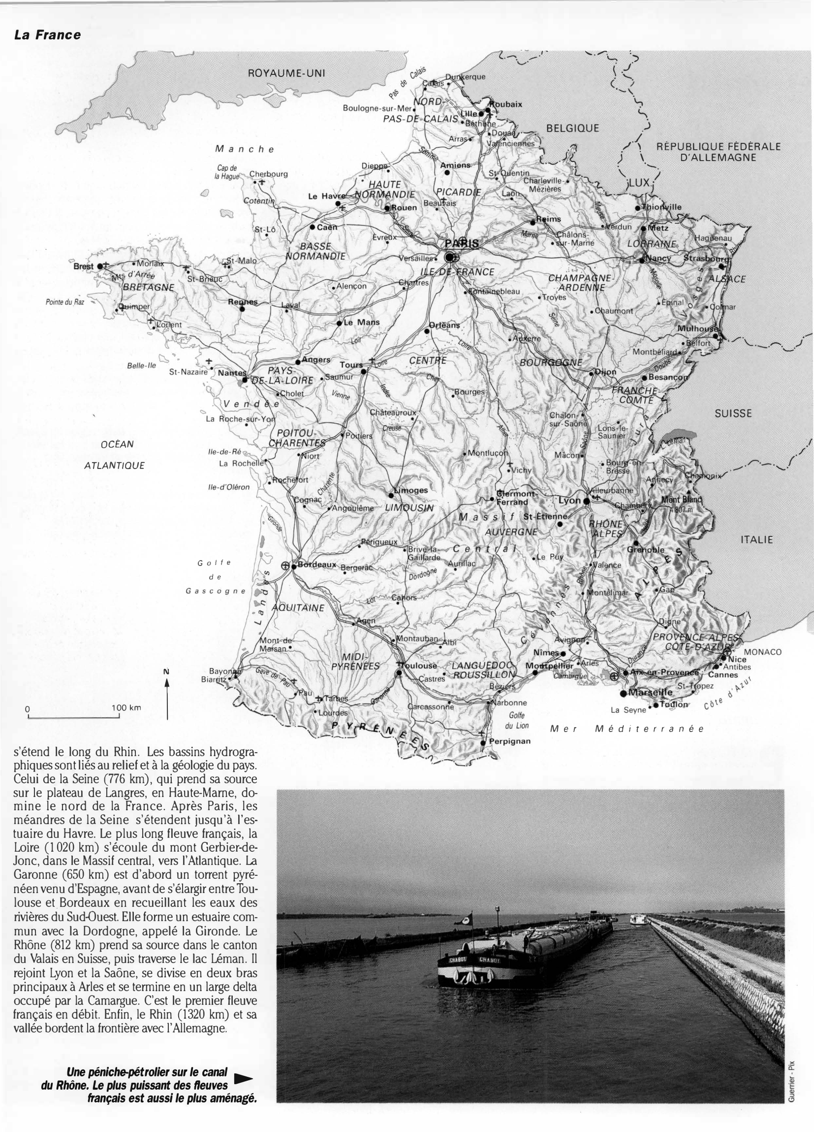 Prévisualisation du document Géographie LA FRANCE