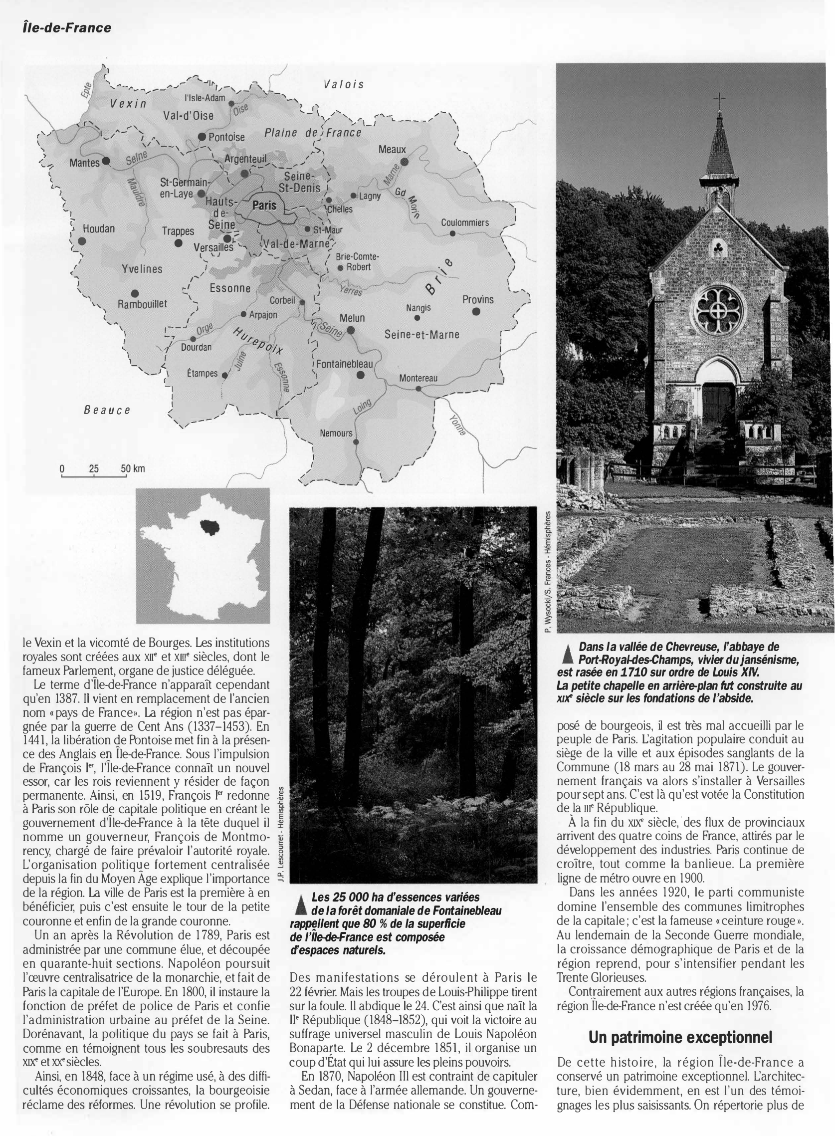 Prévisualisation du document Géographie: L'ÎLE-DE-FRANCE