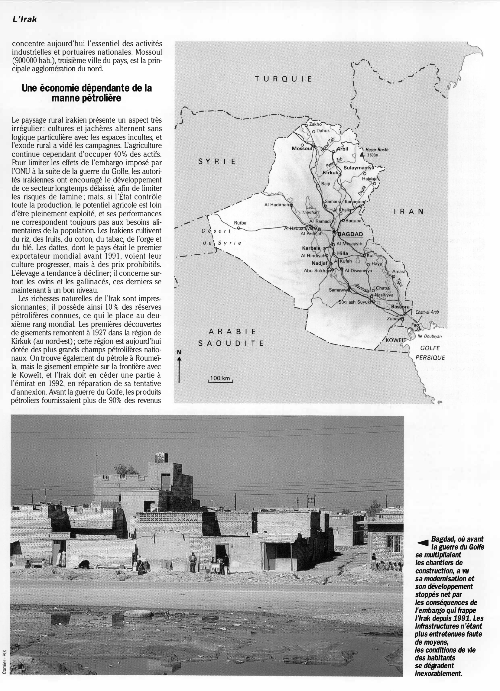 Prévisualisation du document Géographie:  L'IRAK