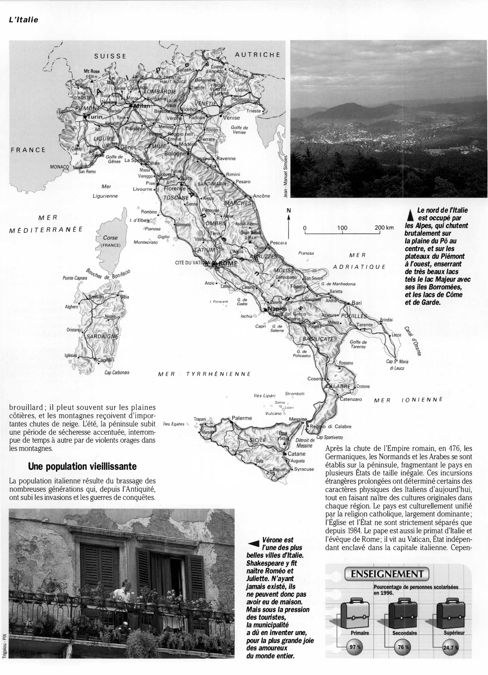 Prévisualisation du document Géographie : L'ITALIE