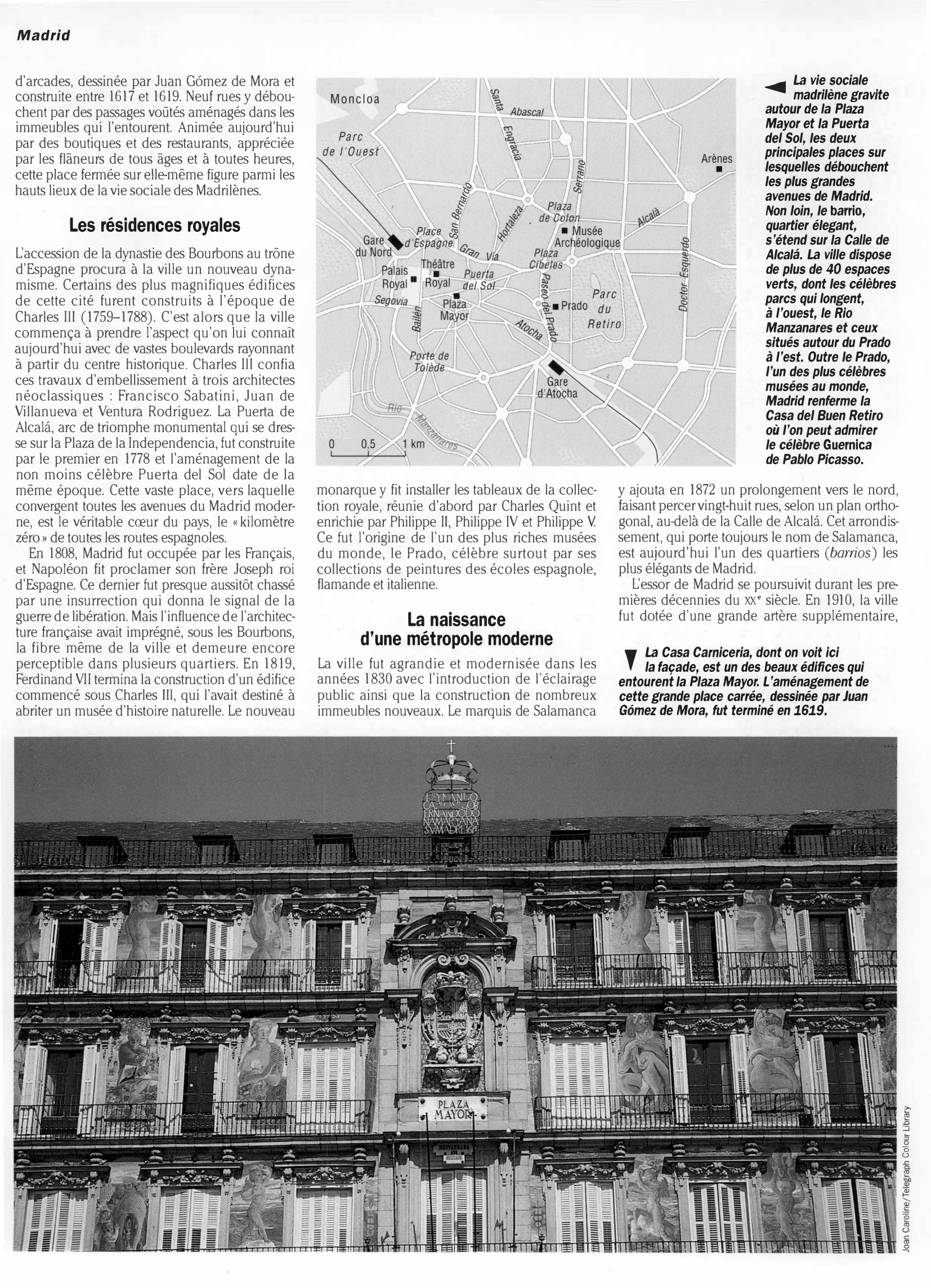 Prévisualisation du document Géographie:   MADRID