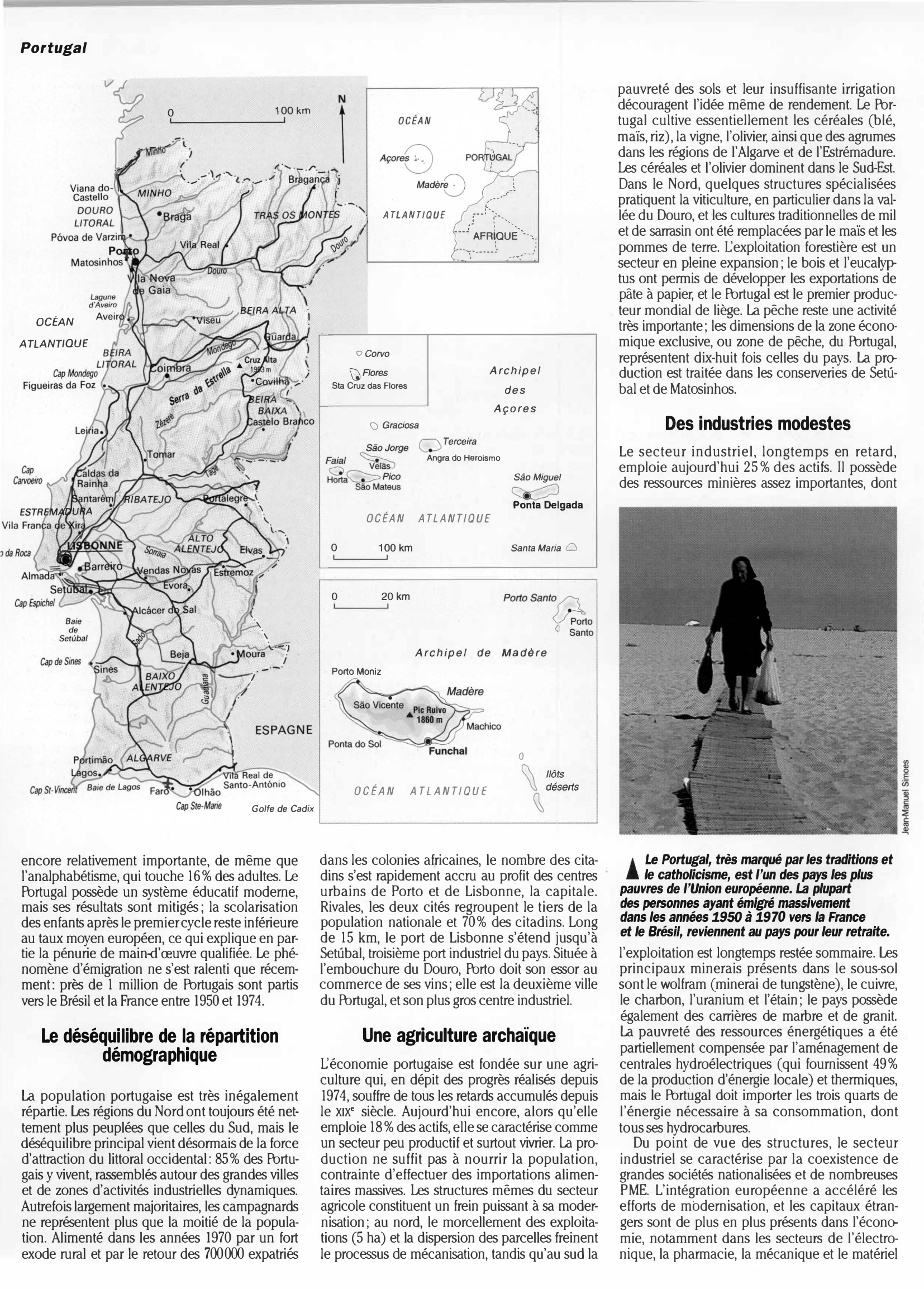 Prévisualisation du document Géographie  PORTUGAL