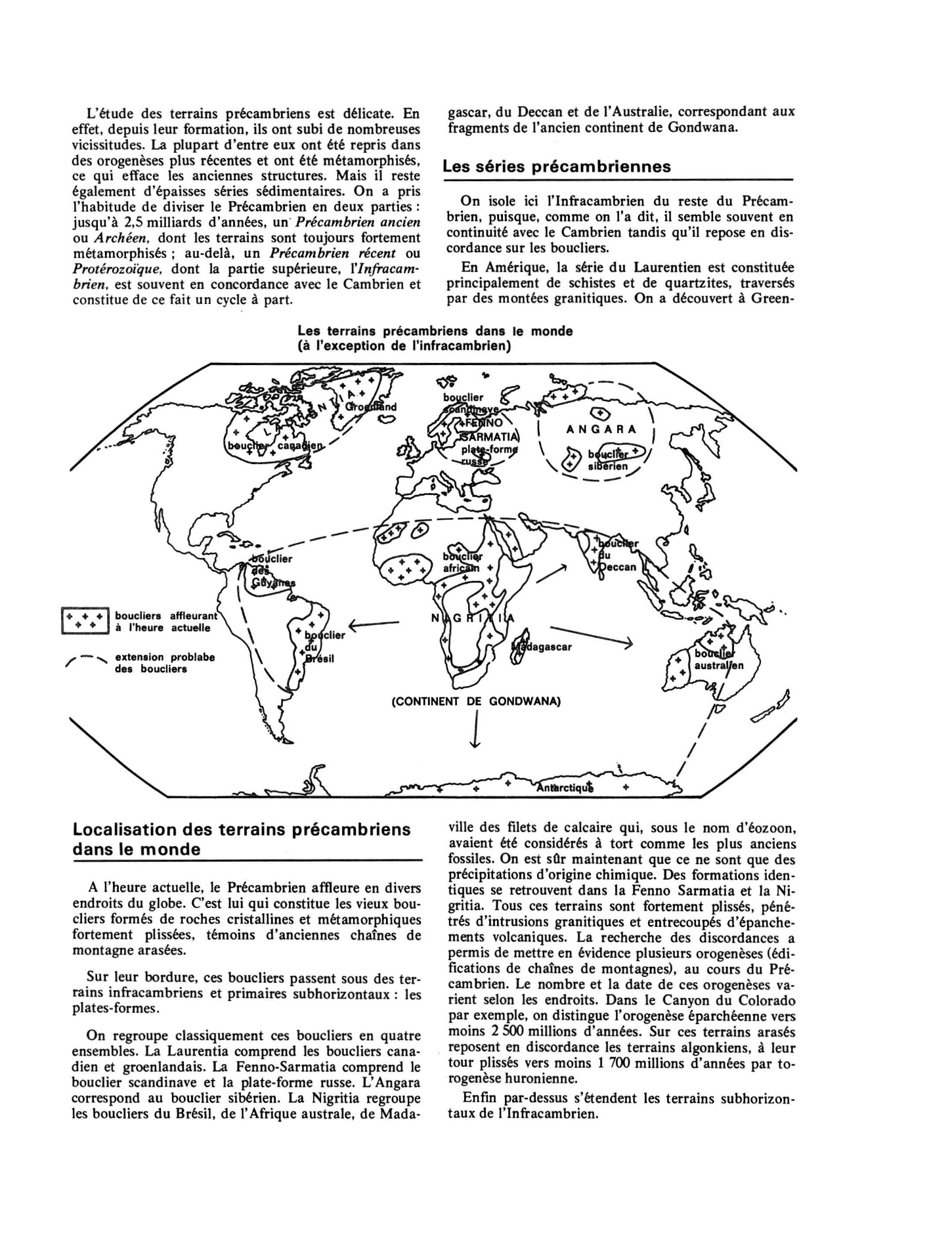 Prévisualisation du document GÉOLOGIE ou Regards sur les temps passés