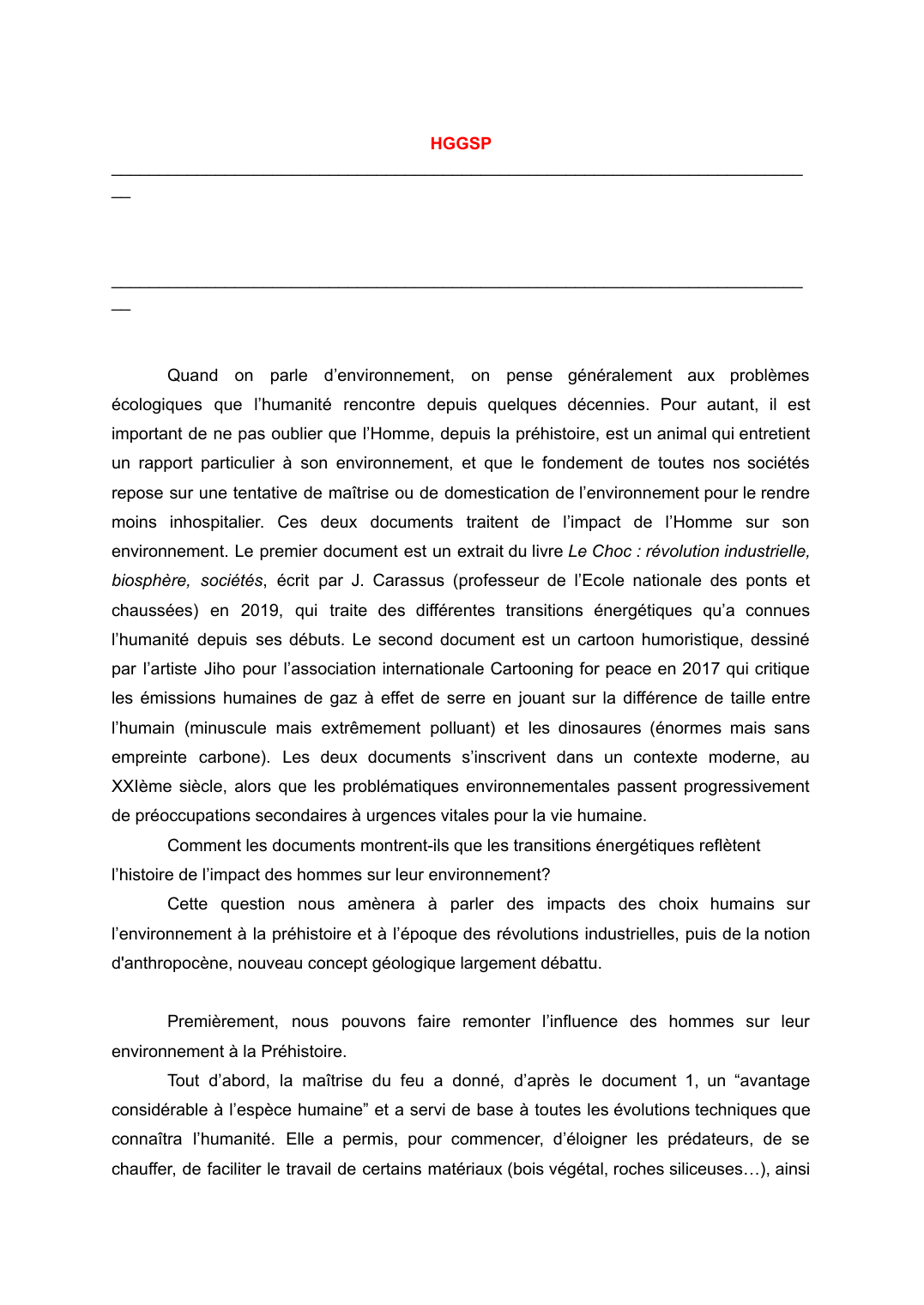 Prévisualisation du document Géopolitique dissertation sur l'environnement