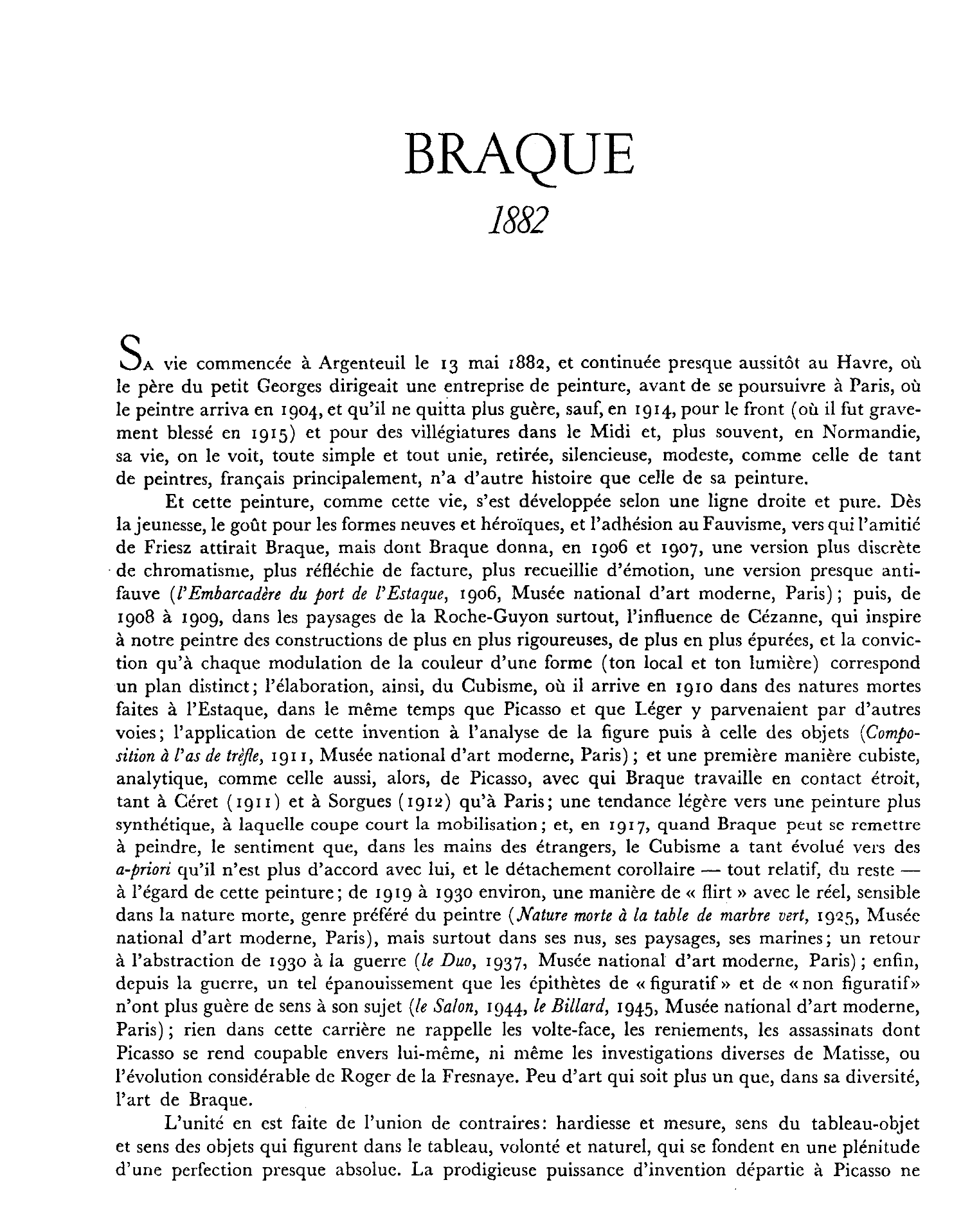 Prévisualisation du document Georges Braque