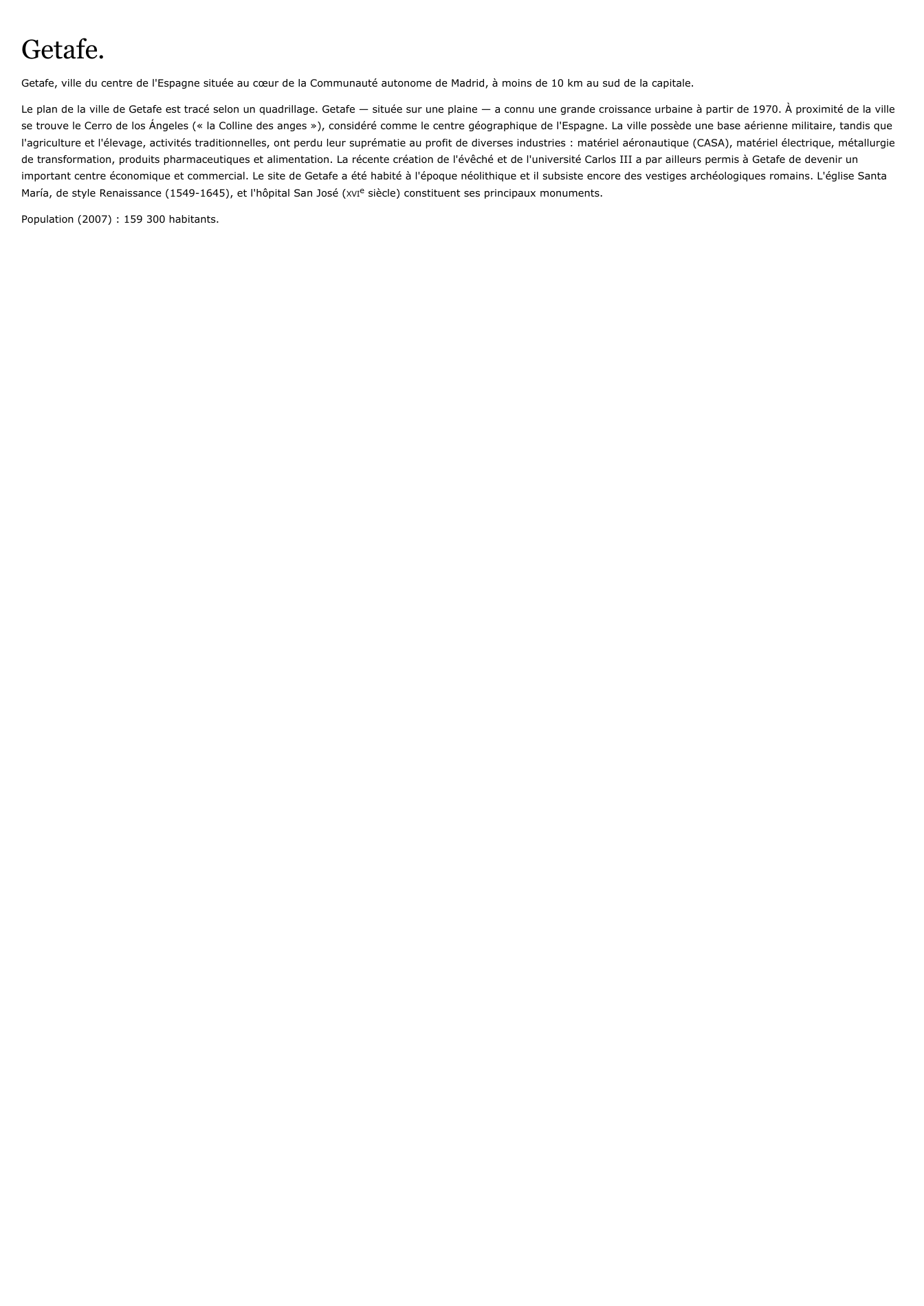 Prévisualisation du document Getafe.