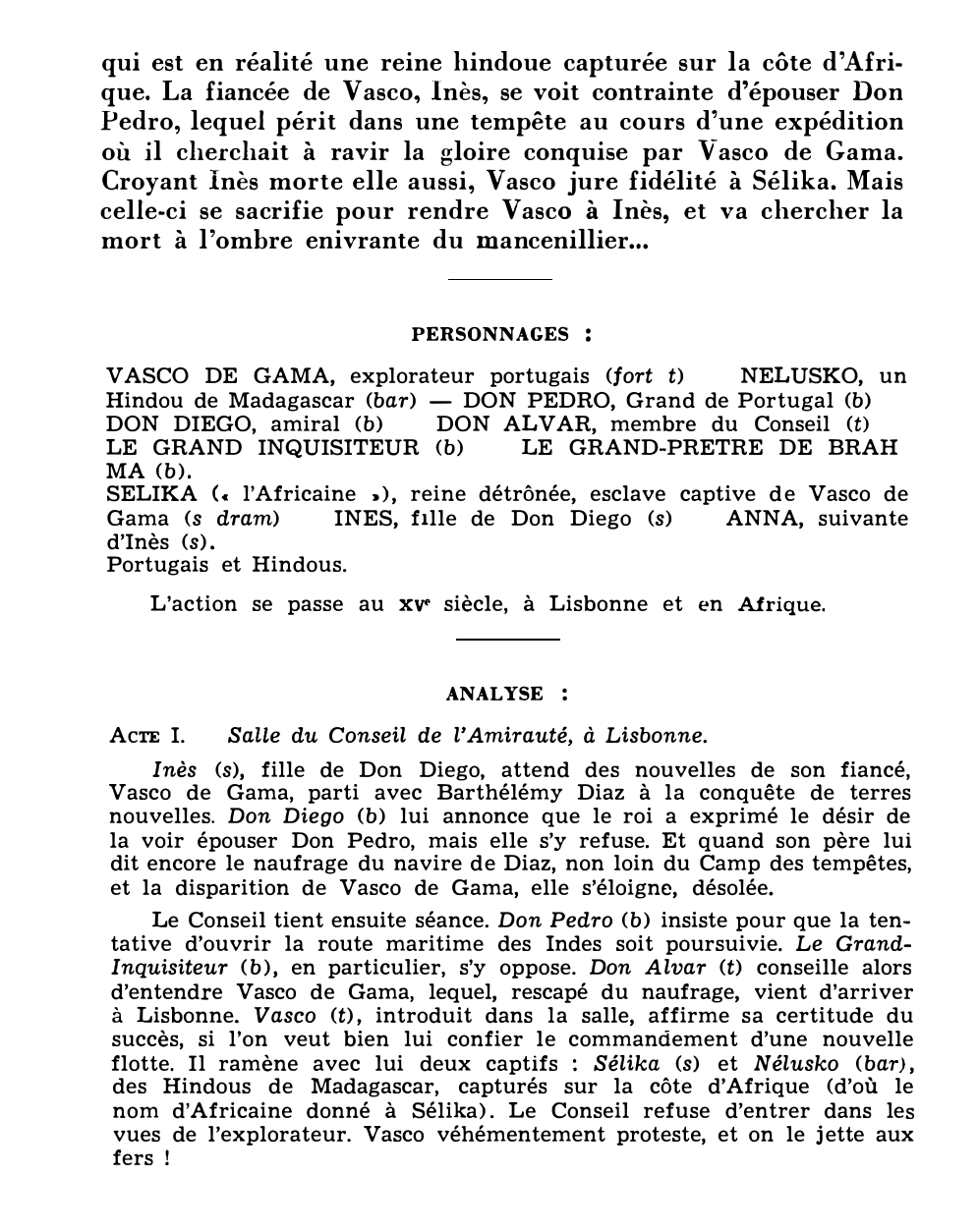 Prévisualisation du document Giacomo MEYERBEER: L’AFRICAINE (résumé et analyse de l’œuvre – Répertoire lyrique)