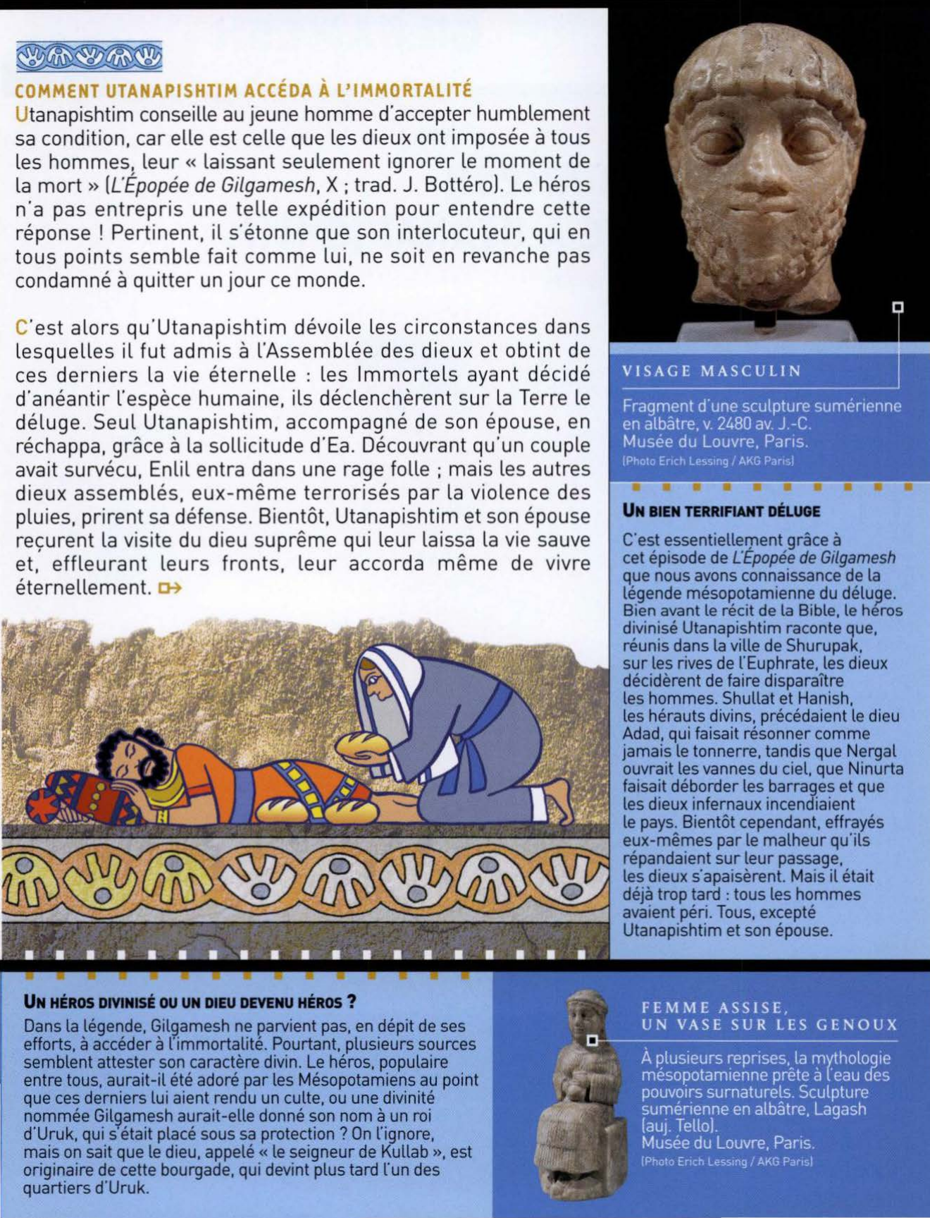 Prévisualisation du document GILGAMESH FACE A UTANAPISHTIM