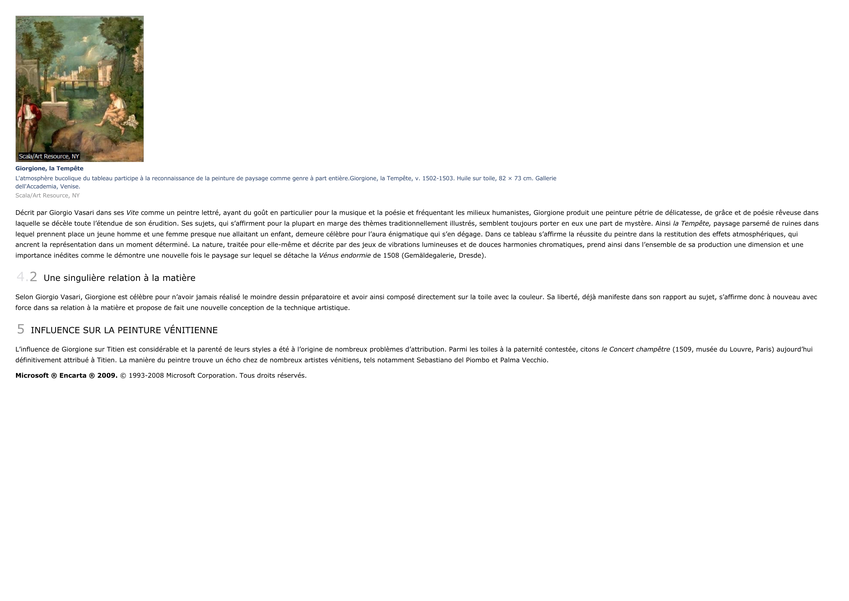 Prévisualisation du document Giorgione - biographie du peintre.