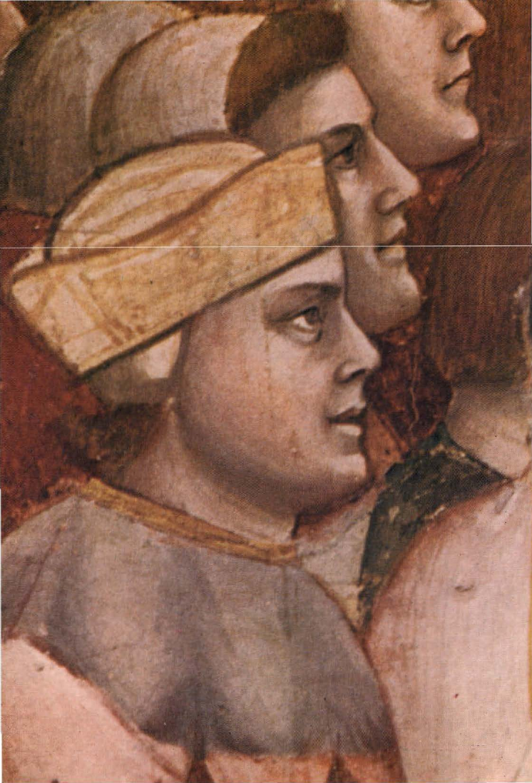 Prévisualisation du document GIOTTO DI BONDONE:
Autoportrait présumé (analyse).