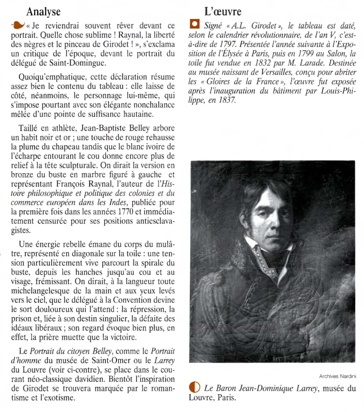 Prévisualisation du document Girodet-Trioson: Portrait du citoyen Belley