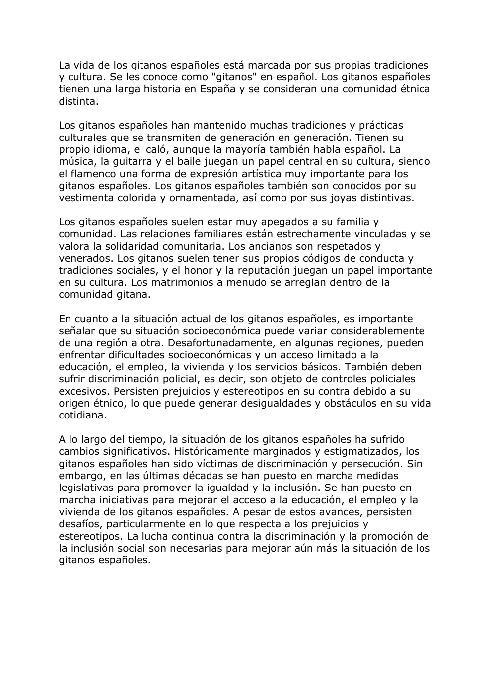 Prévisualisation du document Gitanos Espanoles