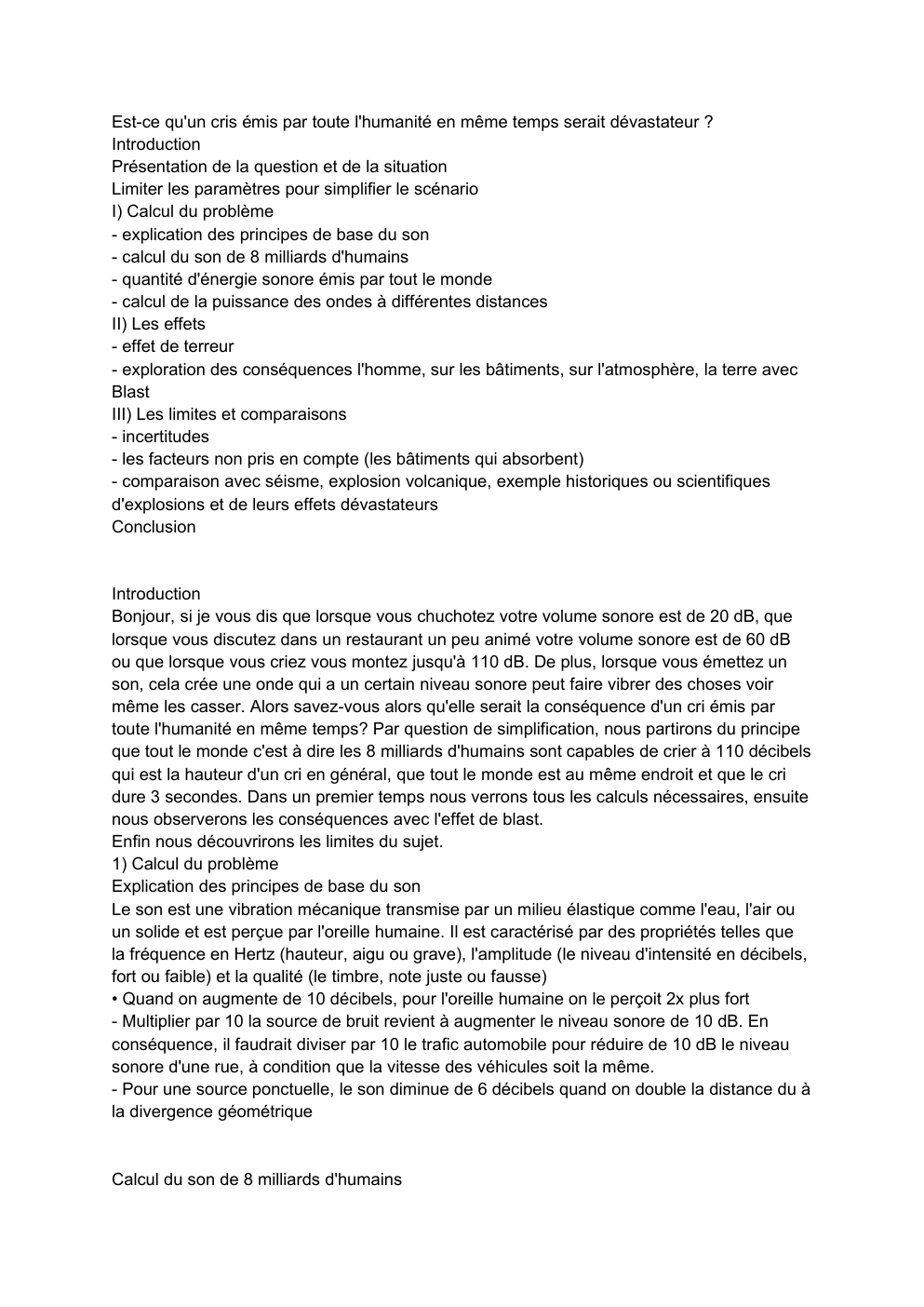 Prévisualisation du document go Est-ce qu'un cri émis par toute l'humanité en même temps serait dévastateur ?