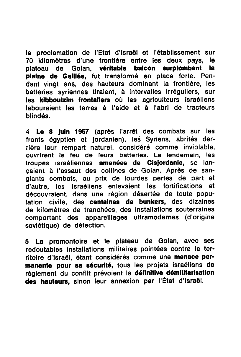 Prévisualisation du document Golan
