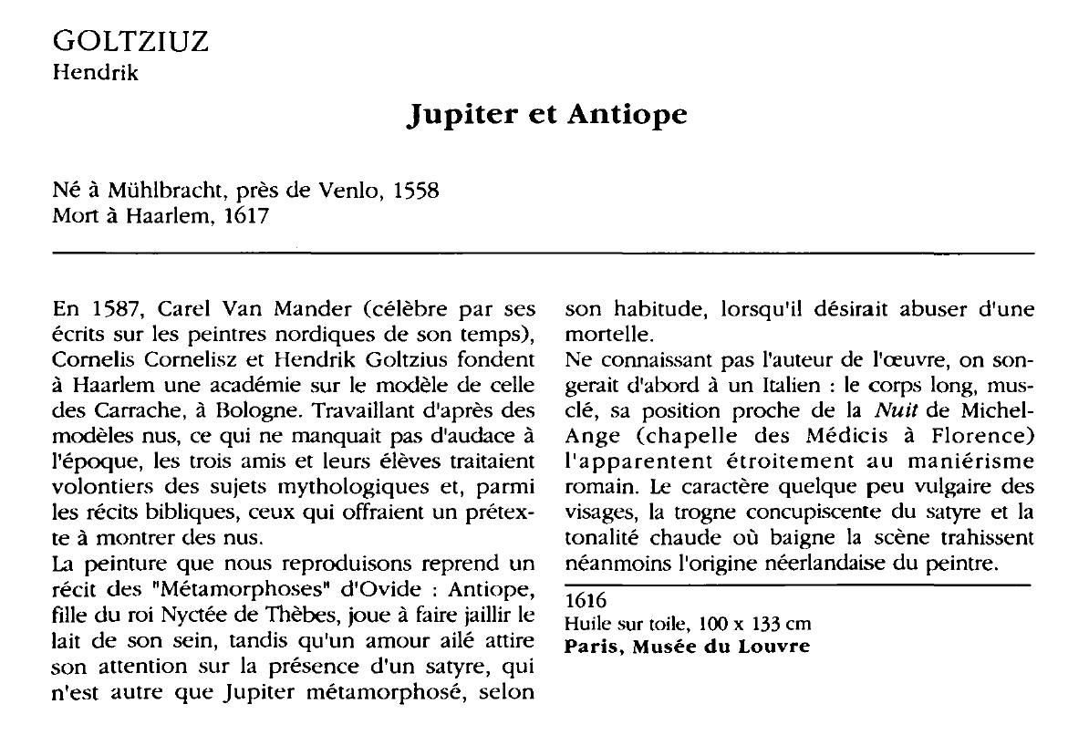 Prévisualisation du document GOLTZIUZ Hendrik : Jupiter et Antiope