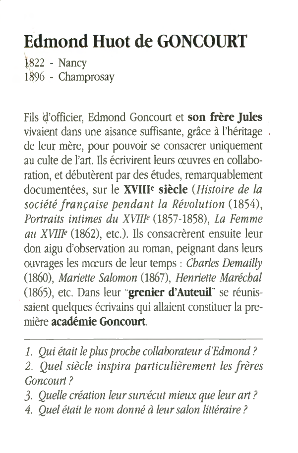 Prévisualisation du document GONCOURT, Edmond Huot de