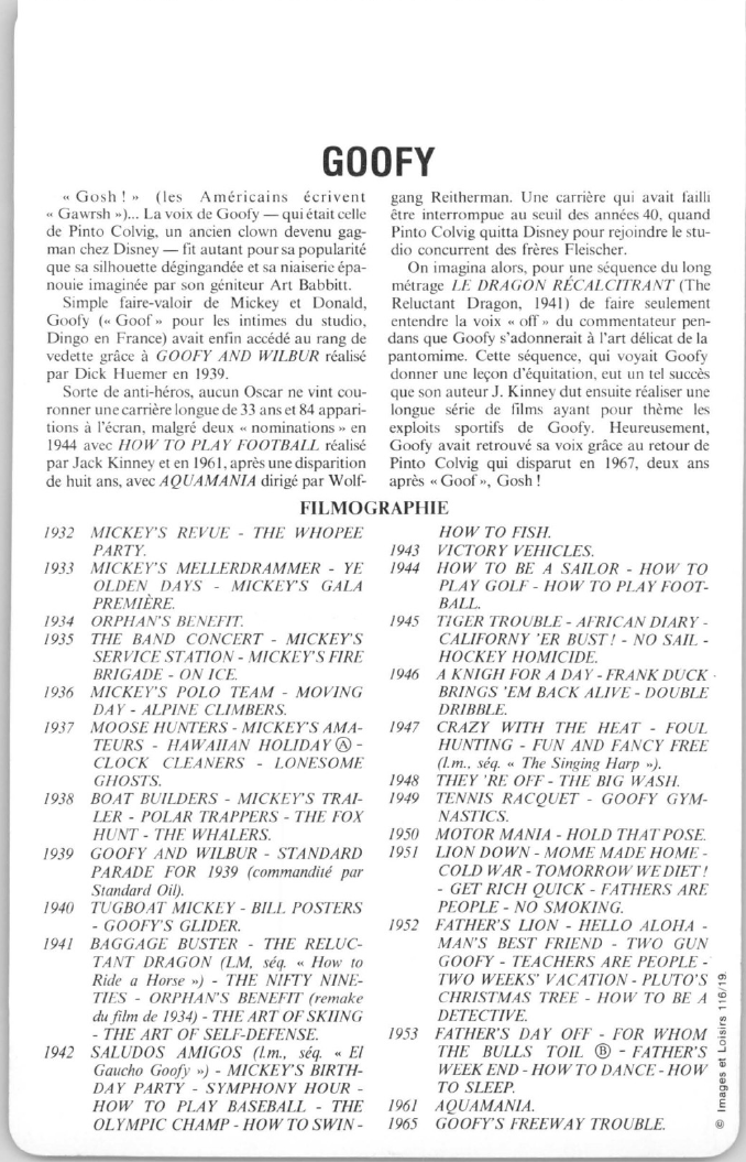 Prévisualisation du document GOOFY