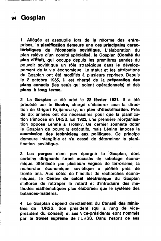 Prévisualisation du document Gosplan (urSS)