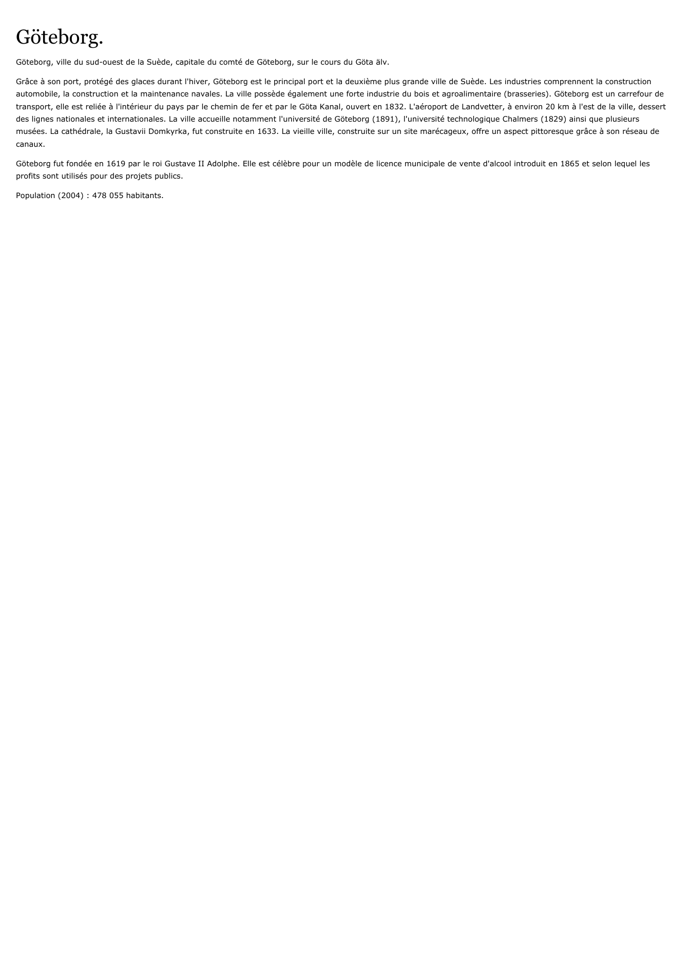 Prévisualisation du document Göteborg.