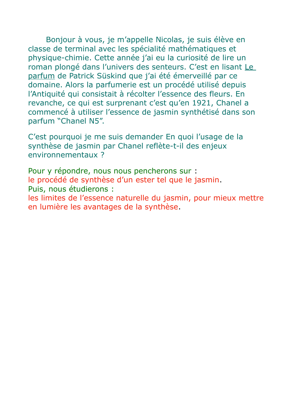 Prévisualisation du document grand oral chimie