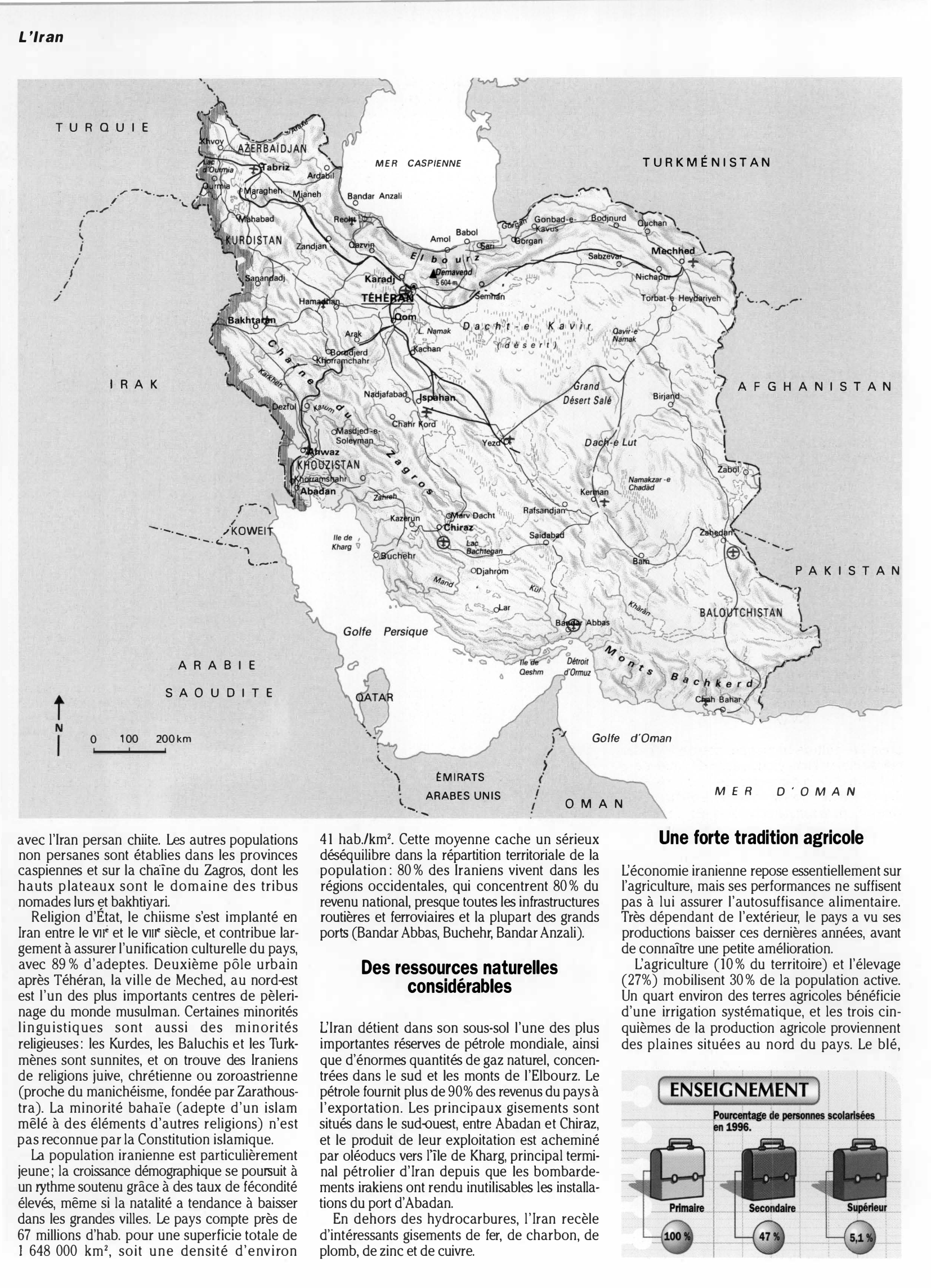 Prévisualisation du document Grand oral du bac : Géographie L'IRAN
