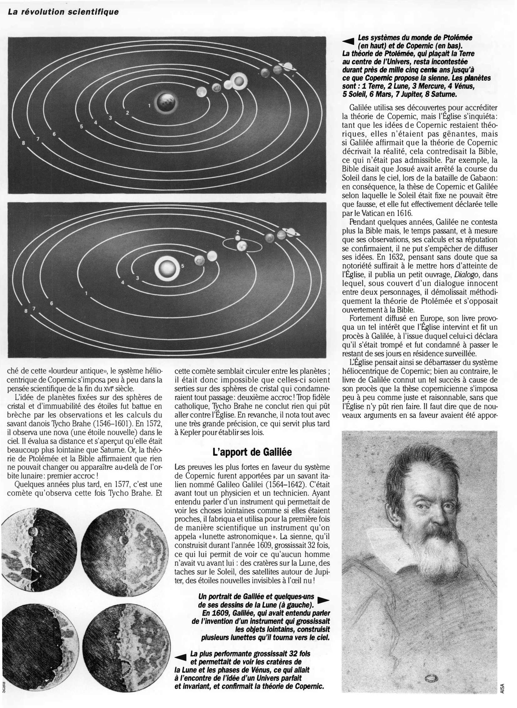 Prévisualisation du document Grand oral du bac : LA RÉVOLUTION SCIENTIFIQUE AU XVI et XVIIe SIECLES