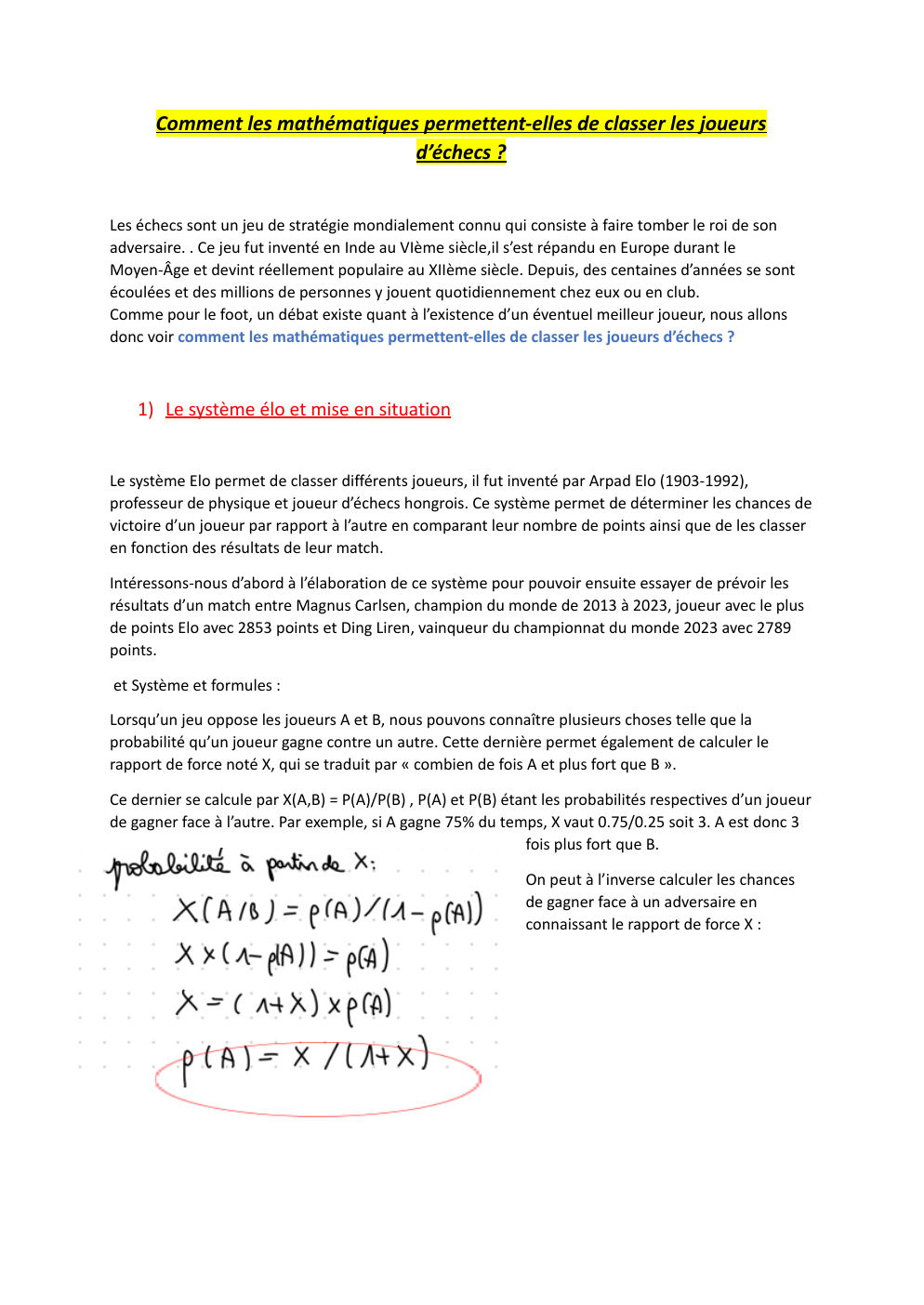 Prévisualisation du document Grand oral Echec