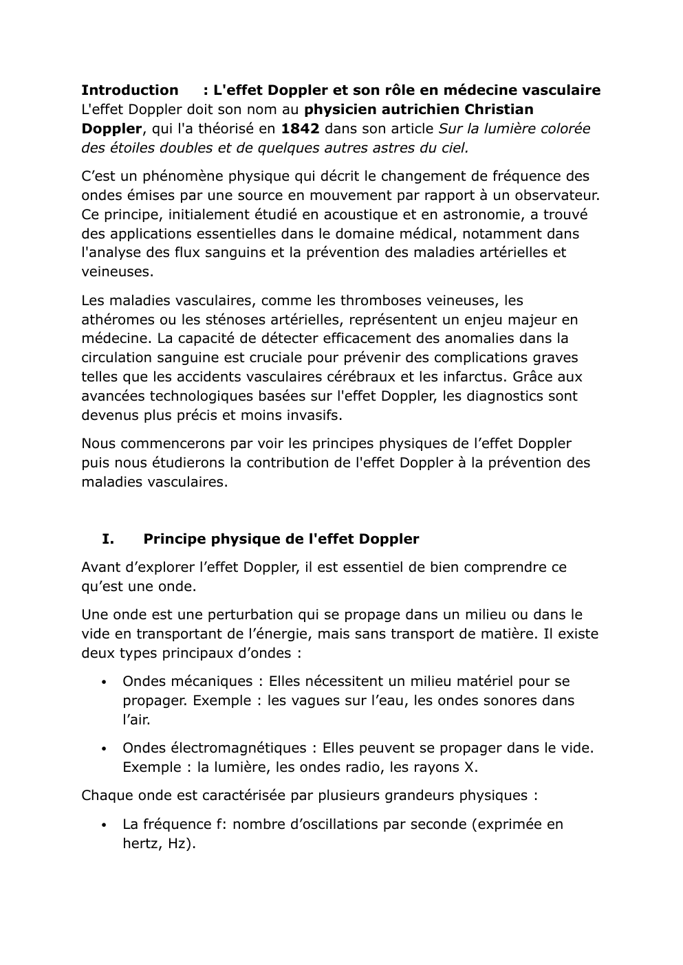 Prévisualisation du document grand oral effet doppler
