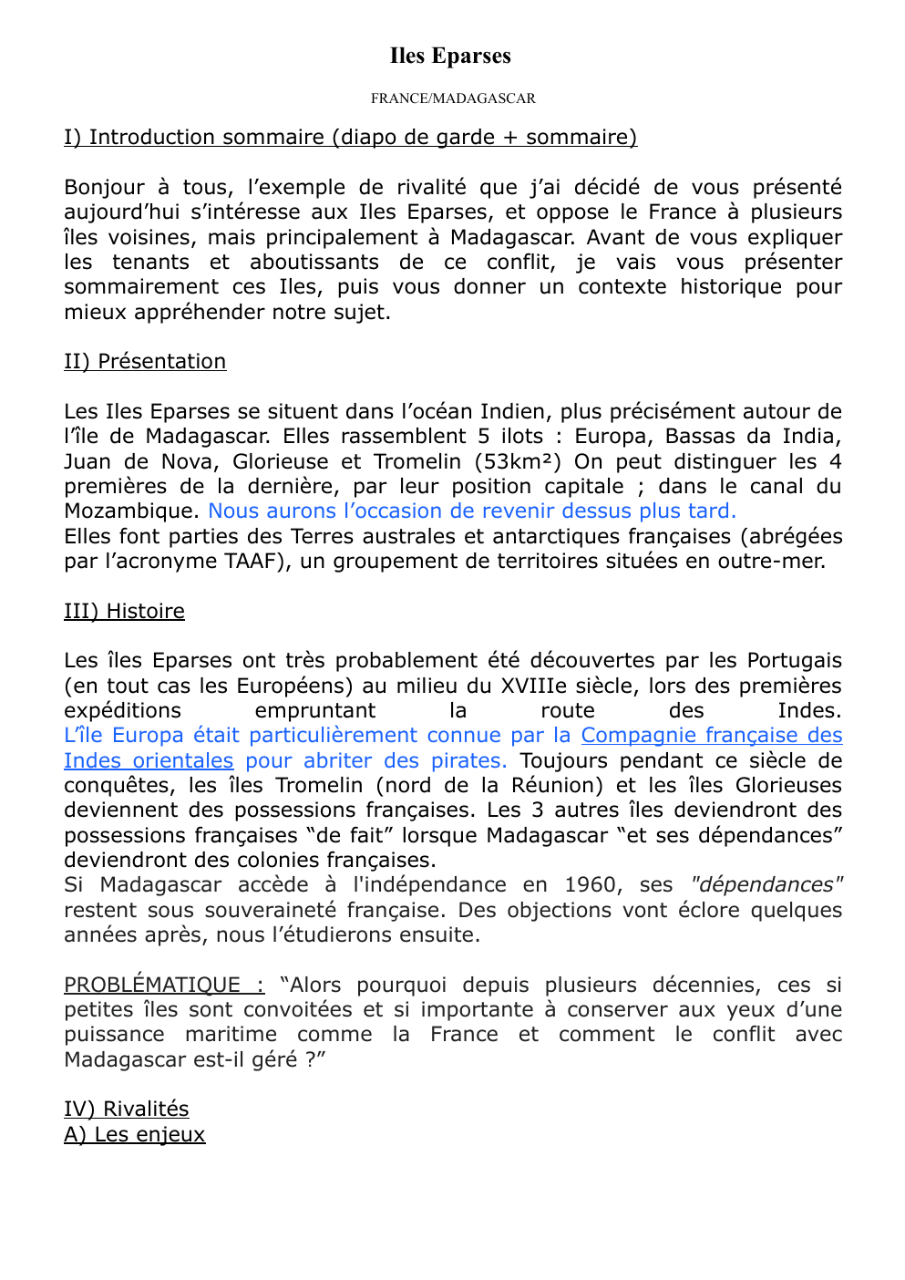 Prévisualisation du document grand oral HGGSP îles éparses