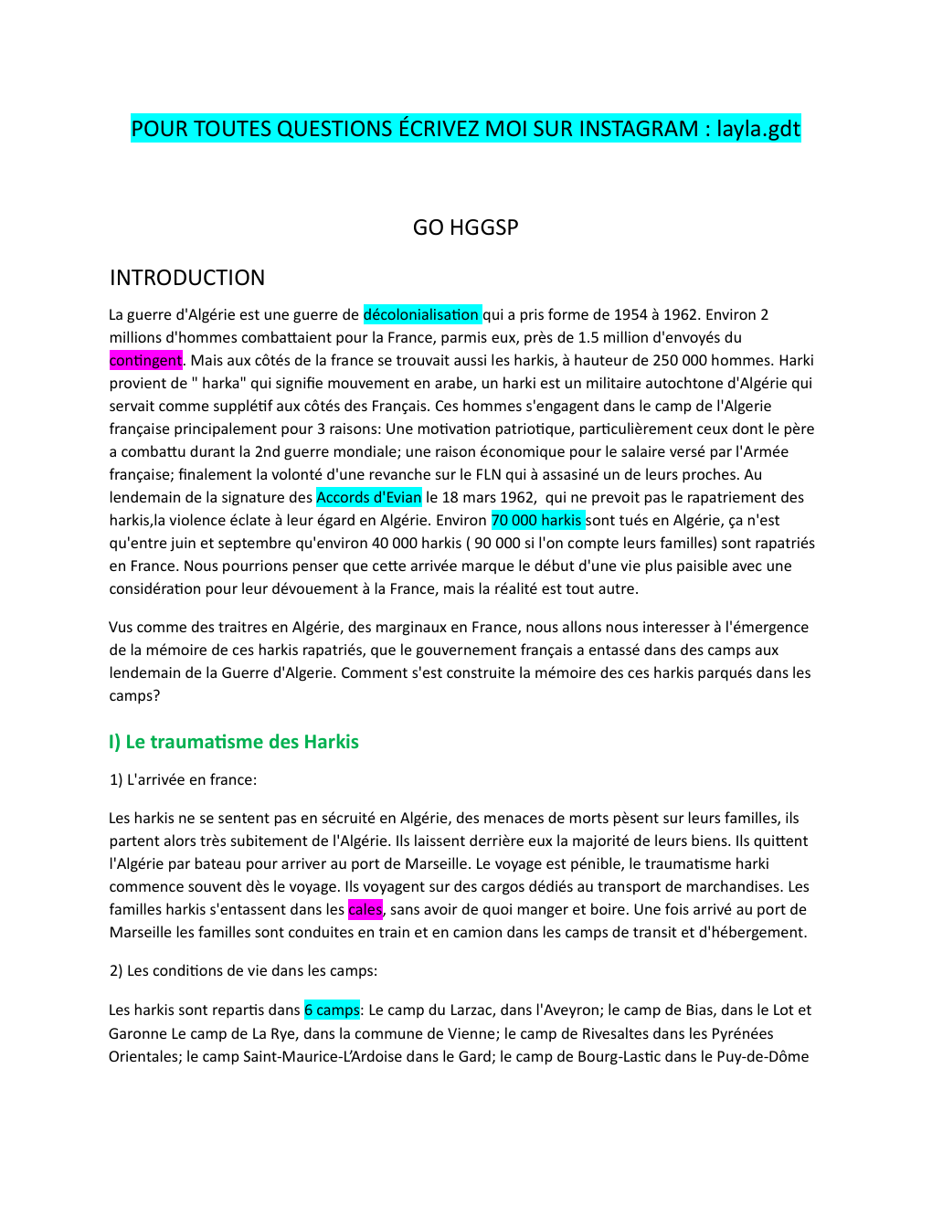 Prévisualisation du document GRAND ORAL hggsp La guerre d'Algérie