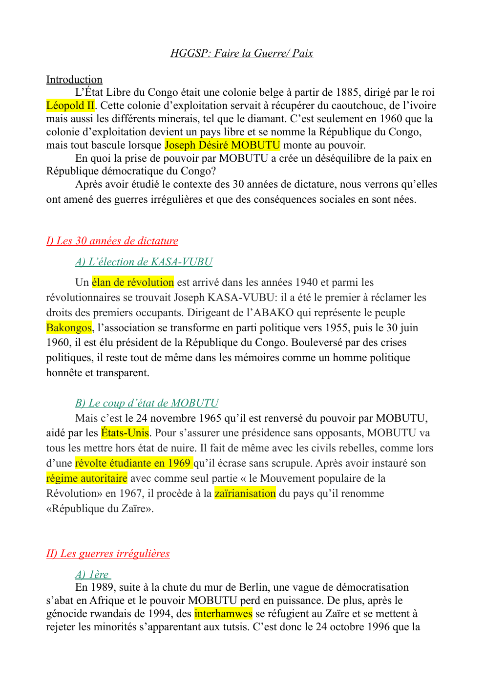 Prévisualisation du document Grand oral HGGSP RDC