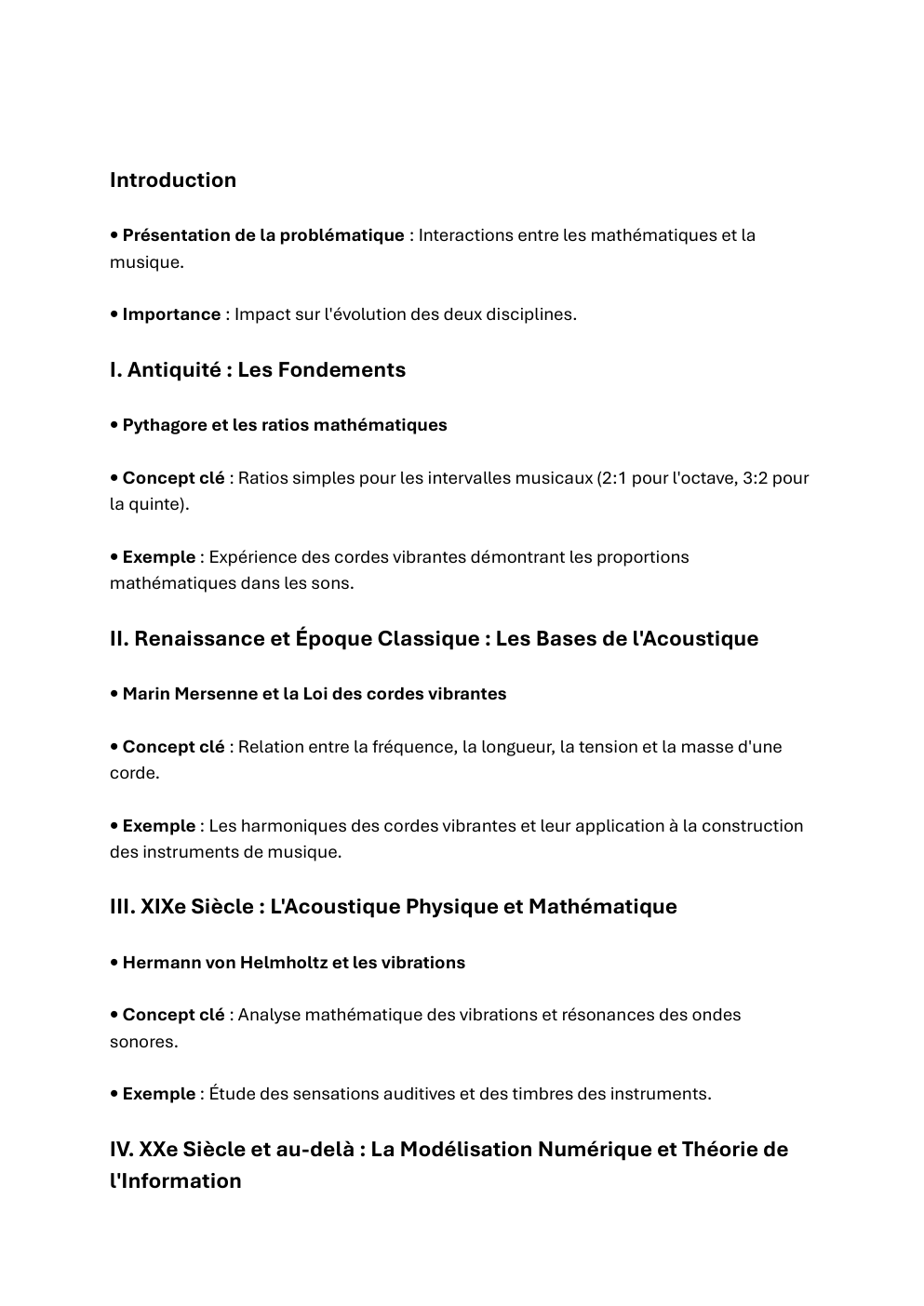 Prévisualisation du document Grand oral lien entre mathématiques et musique