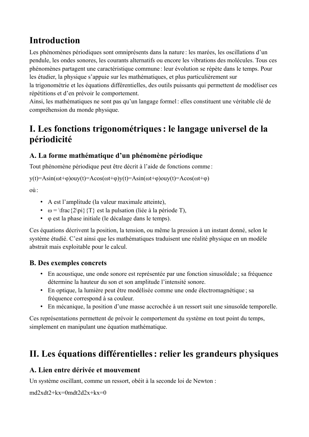 Prévisualisation du document grand oral maths 2 Les phénomènes périodiques