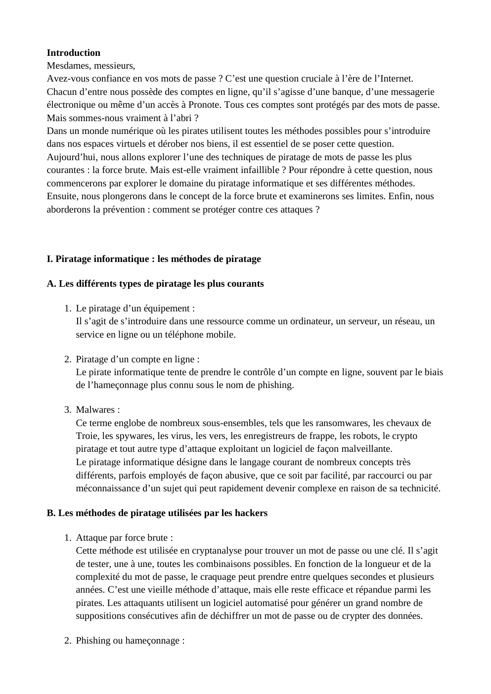 Prévisualisation du document Grand oral NSI Brute Force