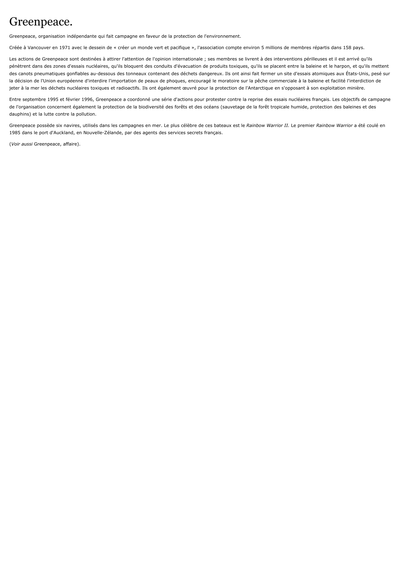 Prévisualisation du document Greenpeace.