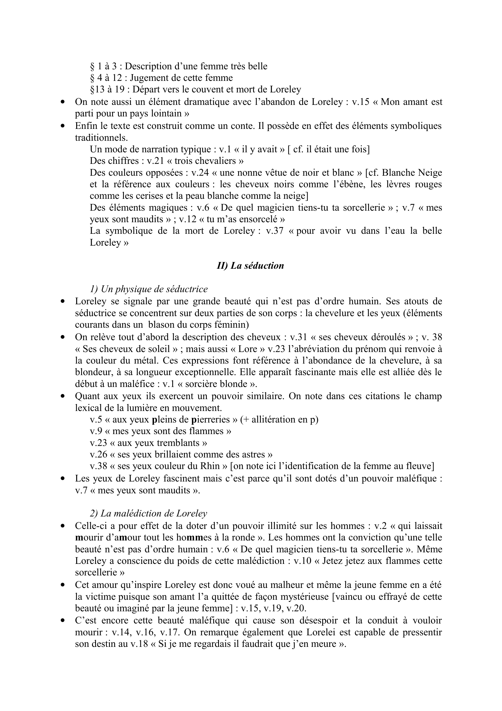 Prévisualisation du document Guillaume Apollinaire - La lorelei - Commentaire