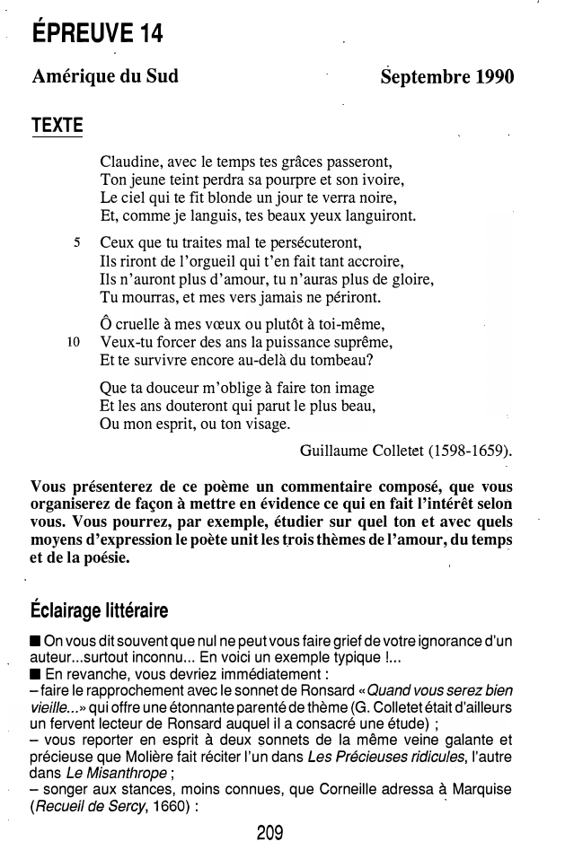 Prévisualisation du document Guillaume Colletet: Claudine