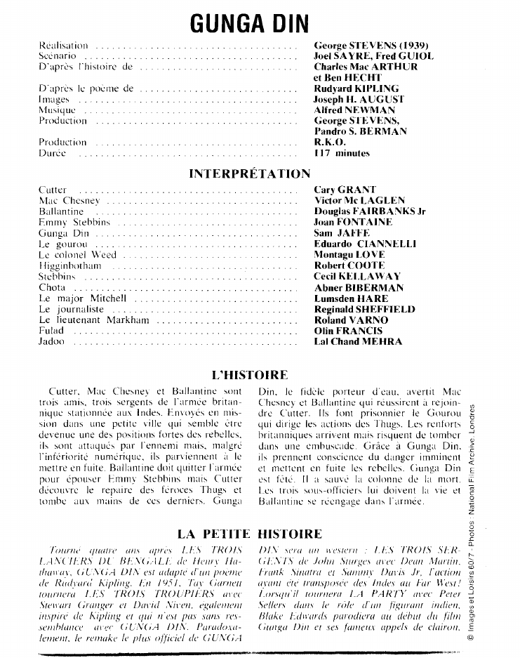 Prévisualisation du document GUNGA DIN