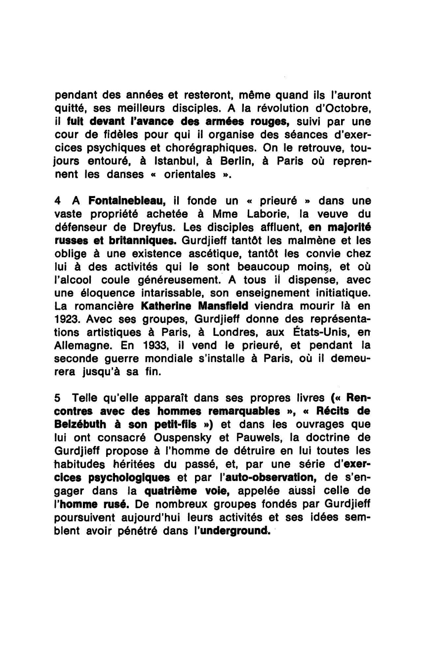 Prévisualisation du document Gurdjieff (Georges)