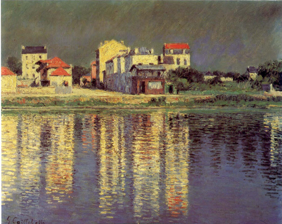 Prévisualisation du document Gustave CAILLEBOTTE:
BORD DE SEINE A ARGENTEUIL