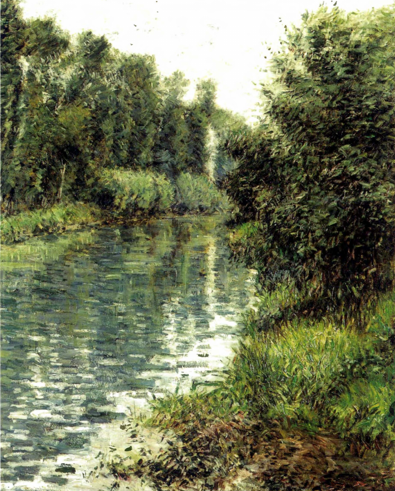 Prévisualisation du document Gustave CAILLEBOTTE:
LE PETIT BRAS DE SEINE, ARGENTEUIL