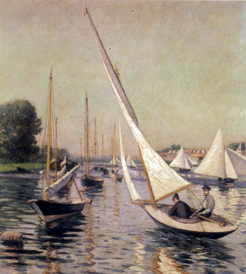 Prévisualisation du document Gustave CAILLEBOTTE:
RÉGATES A ARGENTEUIL