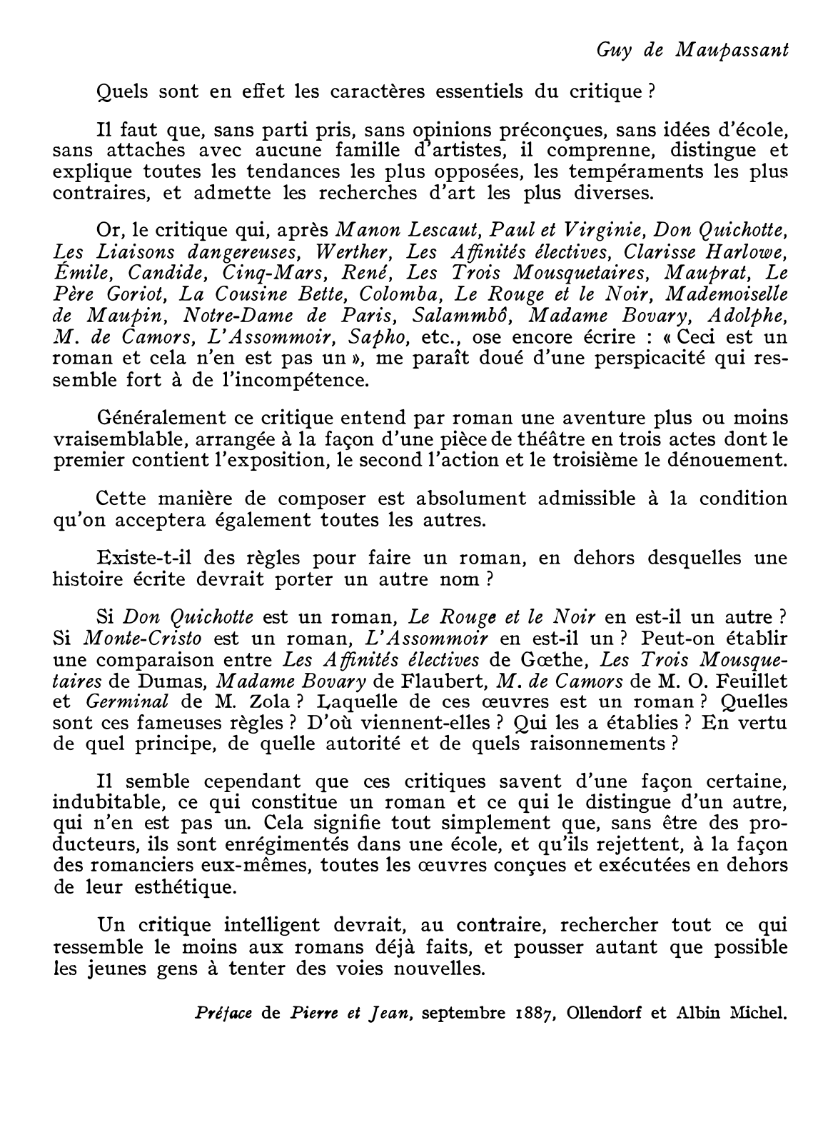 Prévisualisation du document Guy DE MAUPASSANT (1850-1893)  Les multiples avatars du roman