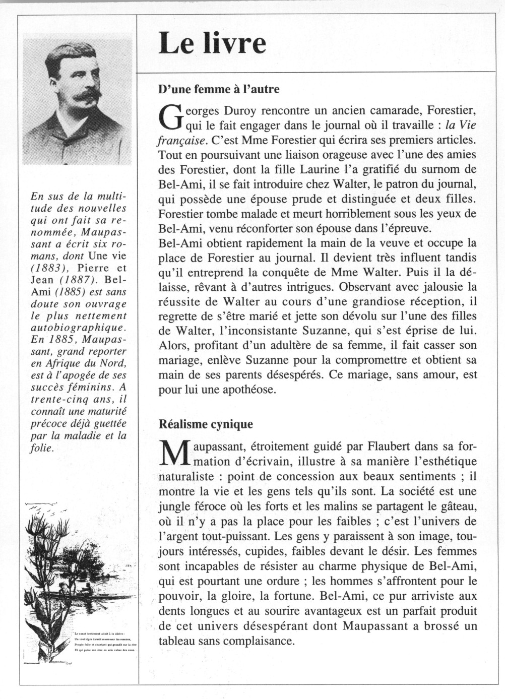 Prévisualisation du document Guy de MAUPASSANT : Bel-Ami