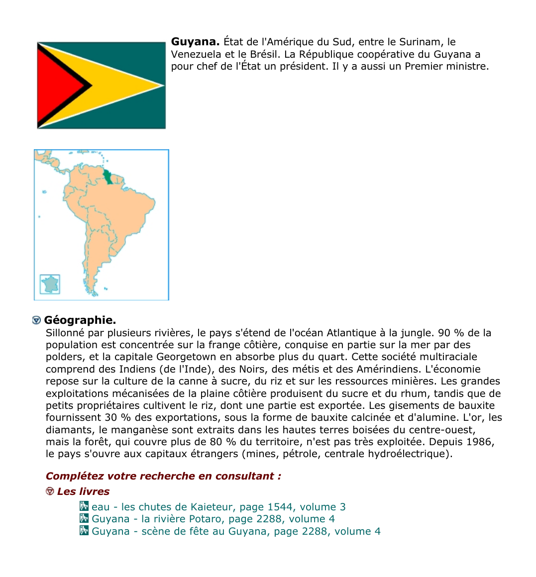 Prévisualisation du document Guyana.