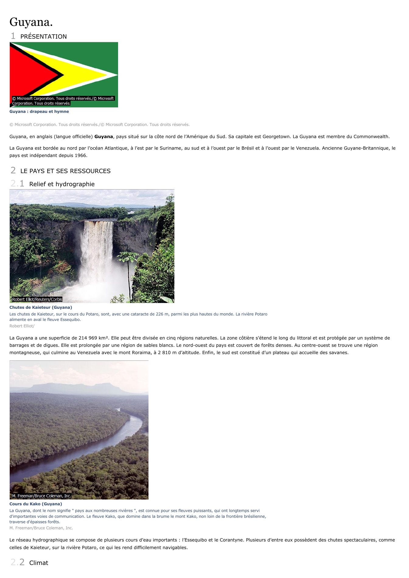 Prévisualisation du document Guyana.
