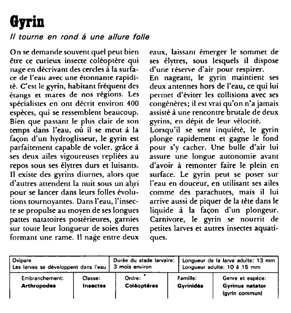 Prévisualisation du document Gyrin:Il tourne en rond à une allure folle.