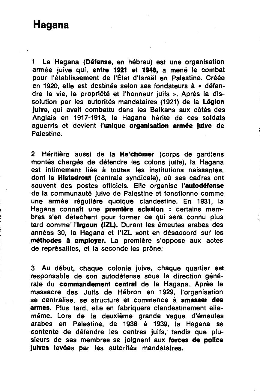 Prévisualisation du document Hagana