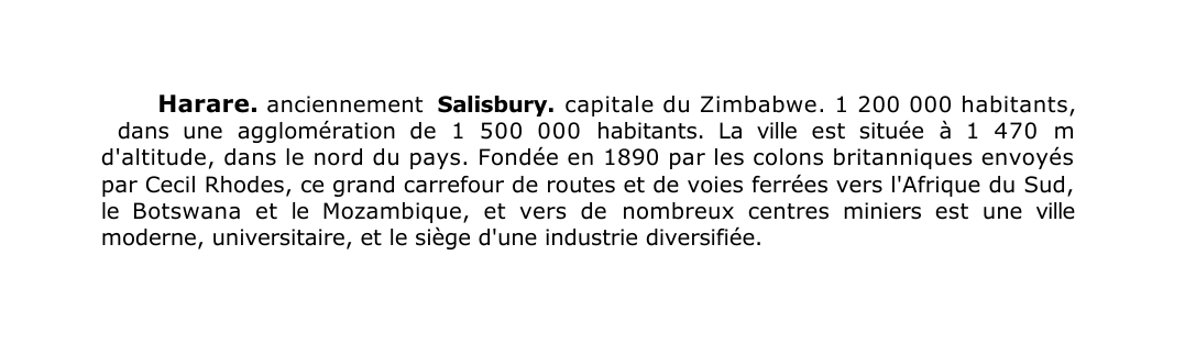 Prévisualisation du document Harare.